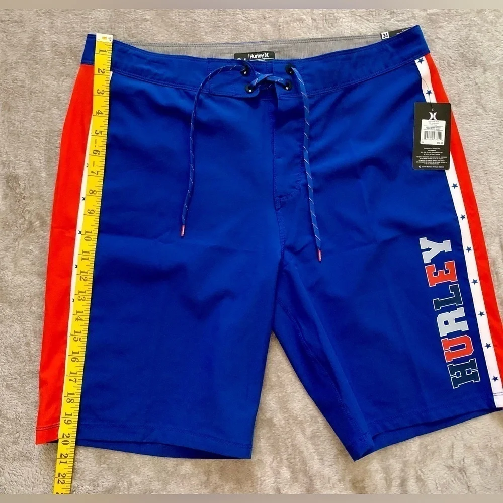 HURLEY Men's BBQ Summer School Swim Boardshort Size 34